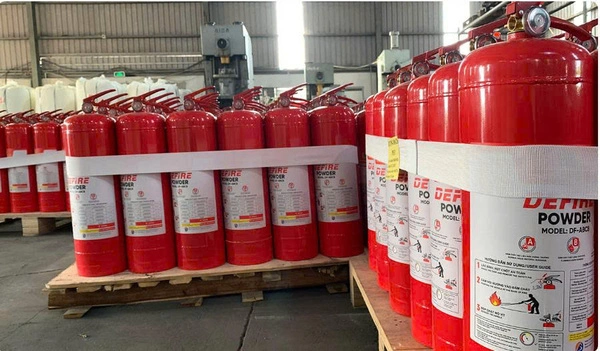 Bình bột chữa cháy DEFIRE 8 kg